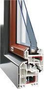 PVC aluminum windows